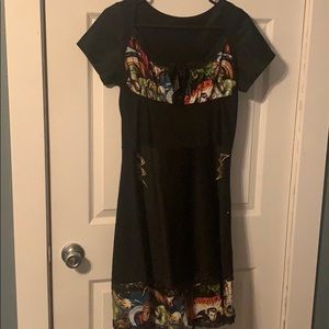 women’s monster babydoll dress size L